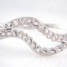 Bracelet with Swarovski crystal (18KGP) 617