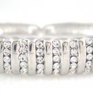 Bracelet with Swarovski crystal (18KGP) 618