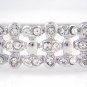 Bracelet with Swarovski crystal (18KGP) 620