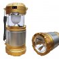 foldable small camping light  tent garden lamp portable solar recharging solar lamp with batterie