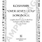 "Over Seven Seas SONGBOOK" - Sheet Music for Koshanin's first solo piano album [PDF Edition]