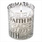 Sentimental Words Candle