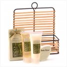 Eco Bamboo-Lemongrass Bath Set