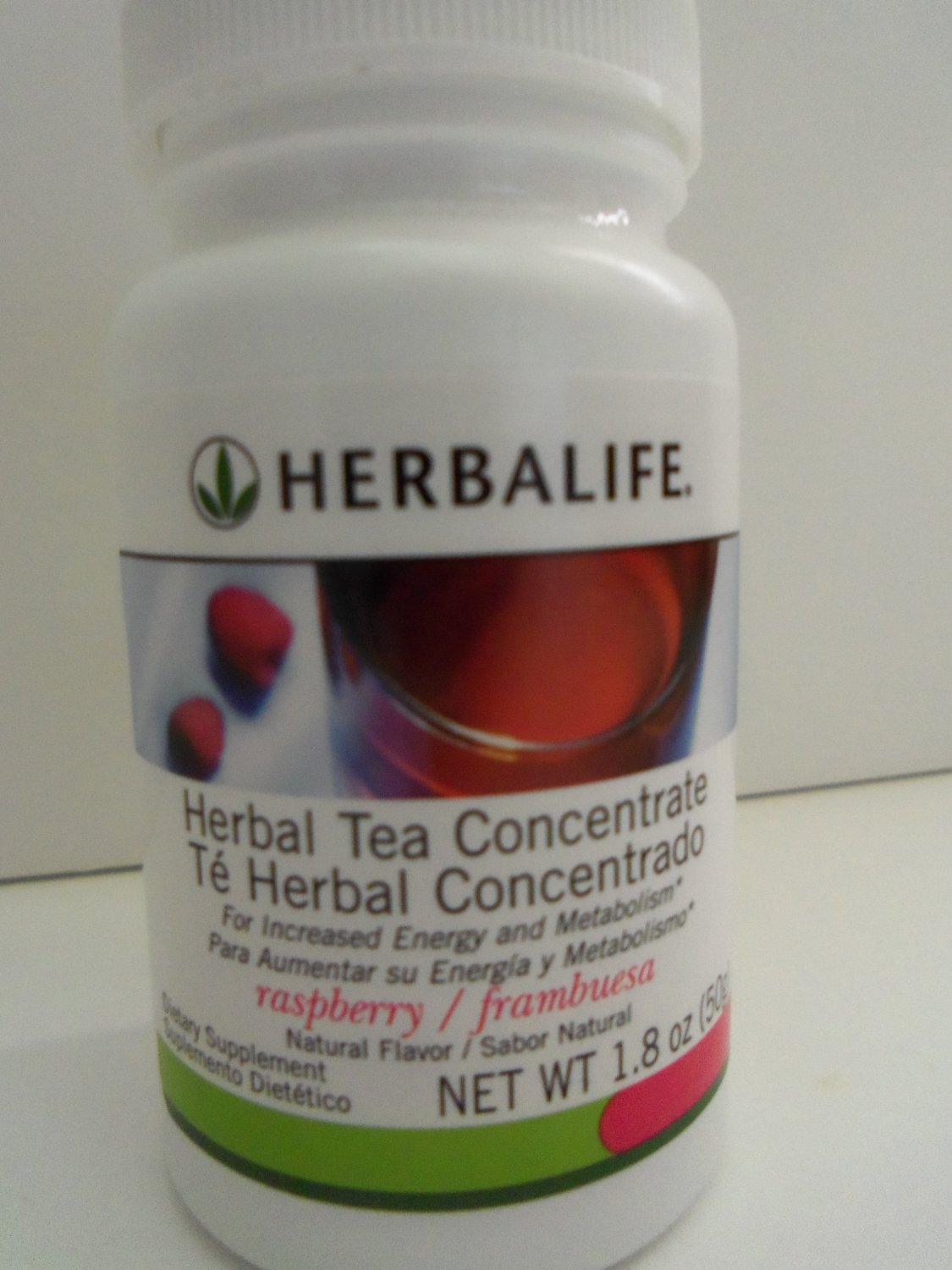 Herbalife Herbal Tea Concentrate (Rasberry) 1.8 oz