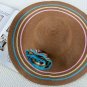 Chocolate Hot Women Flower Brim Floppy Fold Beach / Sun Hat Wide Brim Floppy Summer + free ship