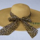 Classical HOT (khaki) XL Wide Brim Floppy Sun Hat Summer Beach with free Ribbon + free ship
