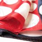 Top Quality Navy Blue Red 100%Pure Long Silk Scarf-BNWT