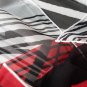Beautiful Black&Red Stripe Ladies Long Pure Silk Scarf