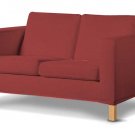 NEW IKEA KARLANDA 2-Seat Sofa Cover Slipcover - Red