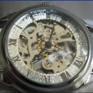Handmade Unisex Steampunk Mechanical watch with a lovely skeleton pattern WORLDWIDE FREE SHIPPING