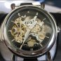 Handmade Unisex Steampunk Mechanical watch with a lovely skeleton pattern WORLDWIDE FREE SHIPPING