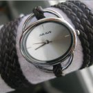 Handmade Leather Wrap Bracelet Watch with a lovely pattern WORLDWIDE FREE SHIPPING