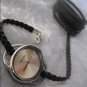 Handmade Leather Wrap Bracelet Watch with a lovely pattern WORLDWIDE FREE SHIPPING
