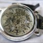 Handmade Unisex Steampunk Mechanical watch with a lovely skeleton pattern WORLDWIDE FREE SHIPPING