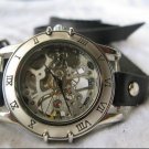 Handmade Unisex Steampunk Mechanical watch with a lovely skeleton pattern WORLDWIDE FREE SHIPPING