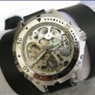 Handmade Unisex Steampunk Mechanical watch with a lovely skeleton pattern WORLDWIDE FREE SHIPPING