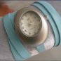 Handmade Leather Wrap Bracelet Watch with a lovely pattern WORLDWIDE FREE SHIPPING