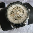 Handmade Skeleton Leather Wrap Bracelet Watch with a lovely pattern WORLDWIDE FREE SHIPPING