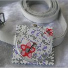 Handmade Leather Wrap Bracelet Watch with a lovely pattern WORLDWIDE FREE SHIPPING