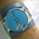 Handmade Leather Wrap Bracelet Watch with a lovely pattern WORLDWIDE FREE SHIPPING