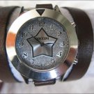 Handmade Leather Wrap Bracelet Watch with a lovely pattern WORLDWIDE FREE SHIPPING