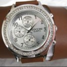 Handmade Leather Wrap Bracelet Watch with a lovely pattern WORLDWIDE FREE SHIPPING