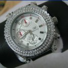 Handmade Leather Wrap Bracelet Watch with a lovely pattern WORLDWIDE FREE SHIPPING