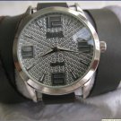 Handmade Leather Wrap Bracelet Watch with a lovely pattern WORLDWIDE FREE SHIPPING