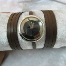 Handmade Leather Wrap Bracelet Watch with a lovely pattern WORLDWIDE FREE SHIPPING