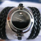 Handmade Leather Wrap Bracelet Watch with a lovely pattern WORLDWIDE FREE SHIPPING