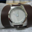 Handmade Leather Wrap Bracelet Watch with a lovely pattern WORLDWIDE FREE SHIPPING