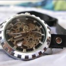 Handmade Leather Wrap Bracelet Watch with a lovely pattern WORLDWIDE FREE SHIPPING