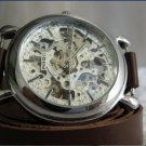 Handmade Leather Wrap Bracelet Watch with a lovely pattern WORLDWIDE FREE SHIPPING