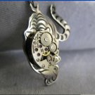 Handmade Leather Wrap Bracelet Watch with a lovely pattern WORLDWIDE FREE SHIPPING