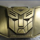Unique quality real leather Transformers buckle with an oil lighter