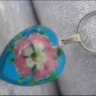 Handmade Necklace with dried pressed real flowers Worldwide Free Shipping