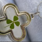 Handmade Four Leaf lucky clover nacklace worldwide free shipping