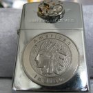 Handmade unique Steampunk Lighter with steampunk movement watch - WORLDWIDE FREE SHIPPING