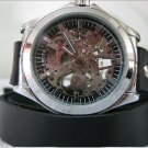 Handmade Leather Wrap Bracelet Watch with a lovely pattern WORLDWIDE FREE SHIPPING