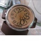 Handmade Leather Wrap Bracelet Watch with a lovely pattern WORLDWIDE FREE SHIPPING