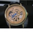 Handmade Leather Wrap Bracelet Watch with a lovely pattern WORLDWIDE FREE SHIPPING