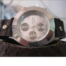 Handmade Leather Wrap Bracelet Watch with a lovely pattern WORLDWIDE FREE SHIPPING