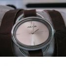Handmade Leather Wrap Bracelet Watch with a lovely pattern WORLDWIDE FREE SHIPPING