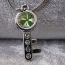 Four Leaf Clover necklace Handmade Saint Patrick Irish shamrock 4 Four Leaf Lucky Clover