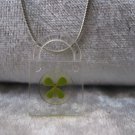Four Leaf Clover necklace Handmade Saint Patrick Irish shamrock 4 Four Leaf Lucky Clover
