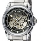 Steampunk skeleton Mechanical Watch Genuine leather Watch with a full skeleton pattern Free Ship
