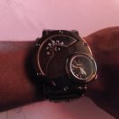 Steampunk skeleton Mechanical Watch Genuine leather Watch with a full skeleton pattern Free Ship