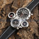 Steampunk skeleton Mechanical Watch Genuine leather Watch with a full skeleton pattern Free Ship