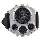 Steampunk skeleton Mechanical Watch Genuine leather Watch with a full skeleton pattern Free Ship