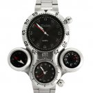Steampunk skeleton Mechanical Watch Genuine leather Watch with a full skeleton pattern Free Ship
